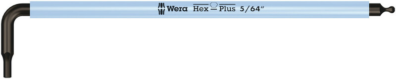 WERA Uhlový kľúč Hex s guľovým prvkom 1,5 mm
