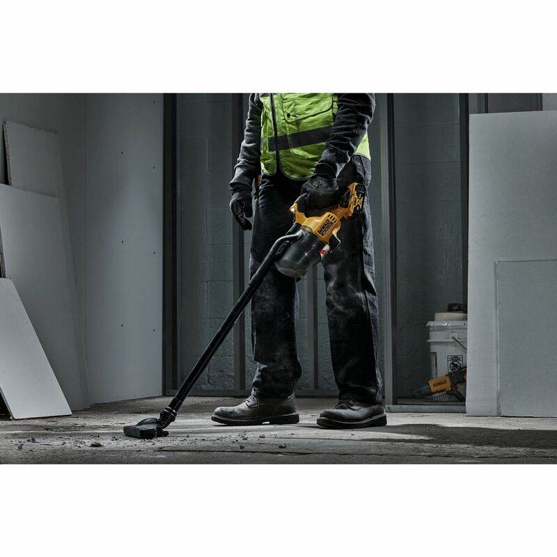DEWALT 18V XR Aku prenosný vysávač s príslušenstvom s filtračnou triedou L, bez aku DCV501LN-XJ