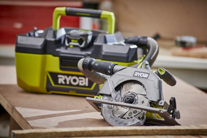 RYOBI 18V ONE+™ Dielenský vysávač R18PV-0