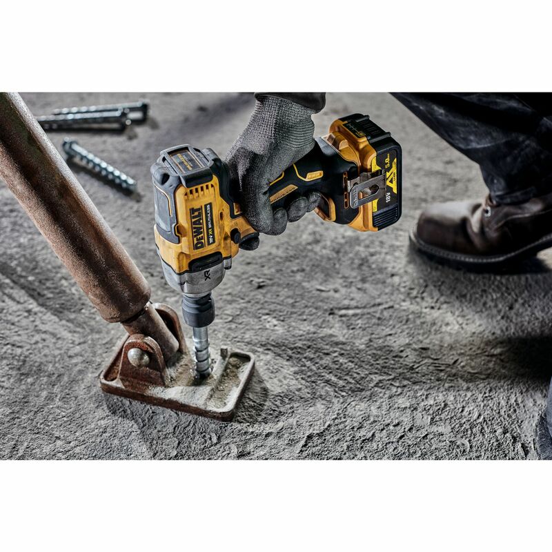 DEWALT 18V XR 1/2” Aku rázový uťahovák s poistným krúžkom, bez aku DCF891N-XJ