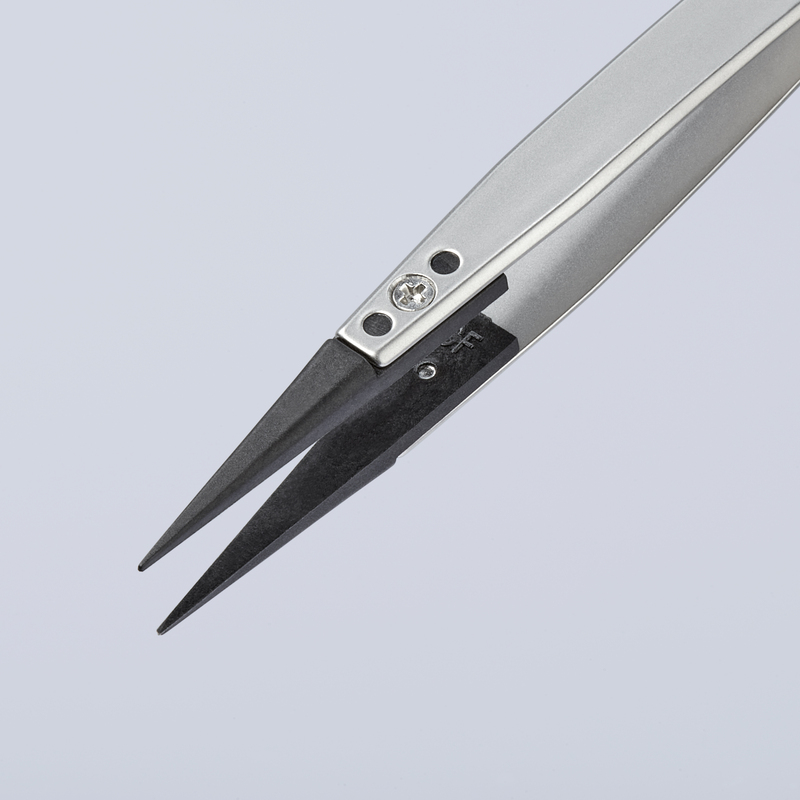 KNIPEX Pinzeta s vymeniteľnými hrotmi ESD 928105