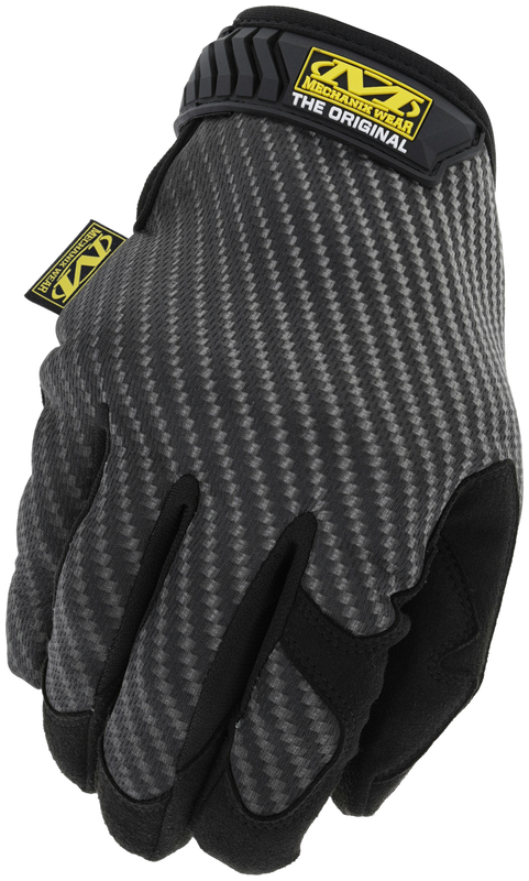 MECHANIX Taktické rukavice Original® Carbon Black Edition - čierne M/9