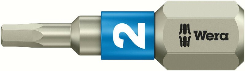 WERA Nerezový bit Hex 2,0 x 25 mm