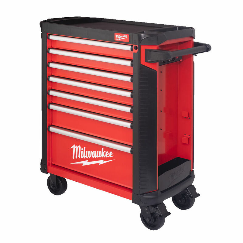 MILWAUKEE Dielenský vozík na náradie 30"/78 cm so 7 zásuvkami