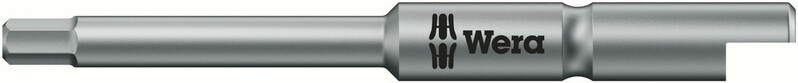 WERA Bit Halfmoon Hex-Plus 2,0 x 44 mm