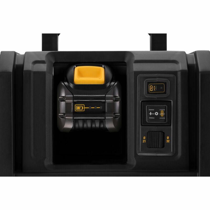DEWALT 54V XR FLEXVOLT™ Aku vysávač TSTAK triedy M + diaľkové ovládanie, 2x 6,0 Ah DCV586MT2-QW