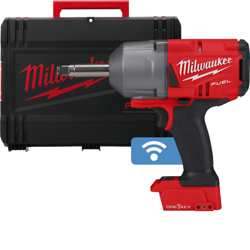 MILWAUKEE M18 FUEL™ ONE-KEY™ 1/2” Aku rázový uťahovák s poistným krúžkom - predĺžený M18ONEFHIWF12E-0X