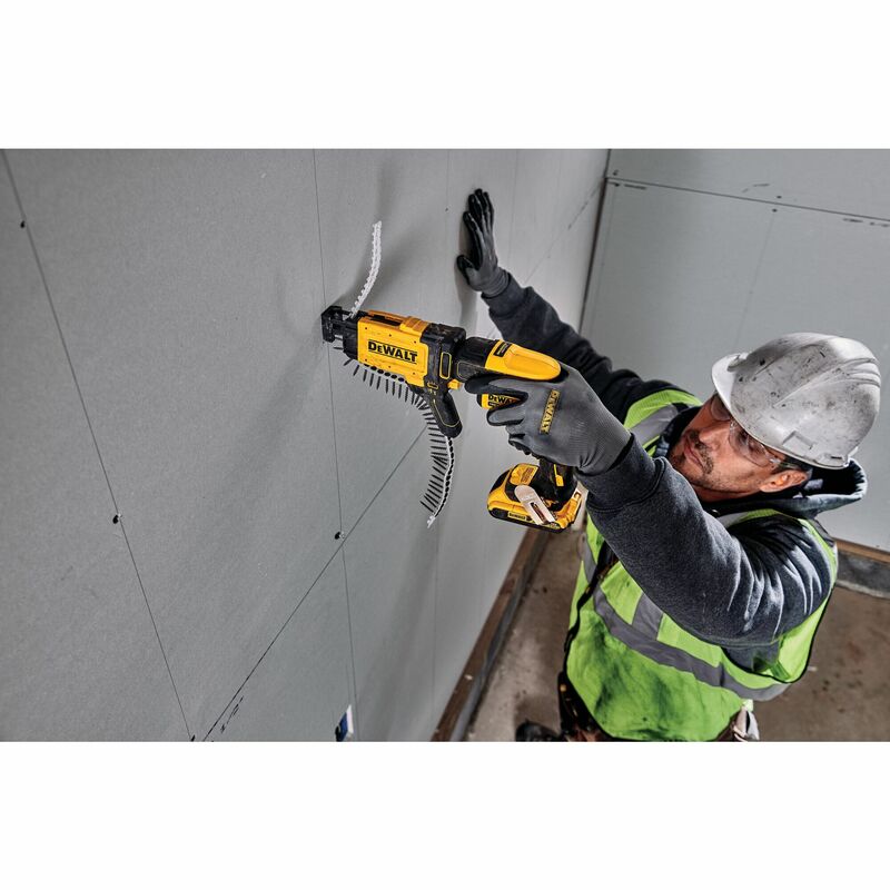 DEWALT 18V XR Aku skrutkovač na sadrokartón s podávačom skrutiek, 1 x 1,7Ah POWERSTACK DCF620E1K-XJ