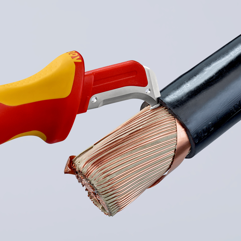 KNIPEX Nôž káblový-odplášťovací 9855