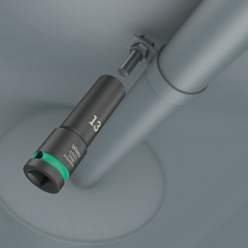 WERA 1/2" predĺžený nástrčný kľúč Impaktor 17 mm