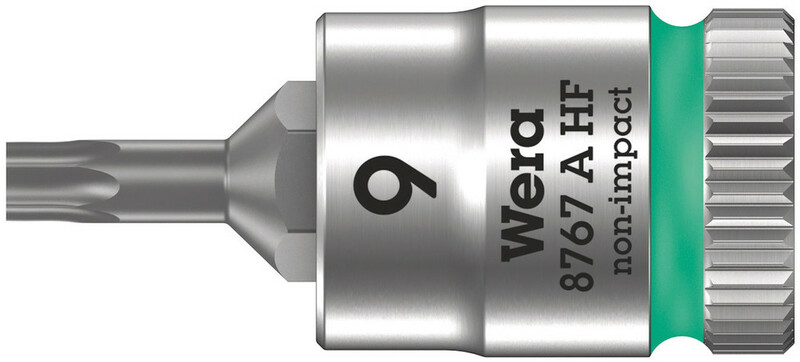 WERA Nástrčný kľúč s bitom 1/4" - TX 9 x 11 mm