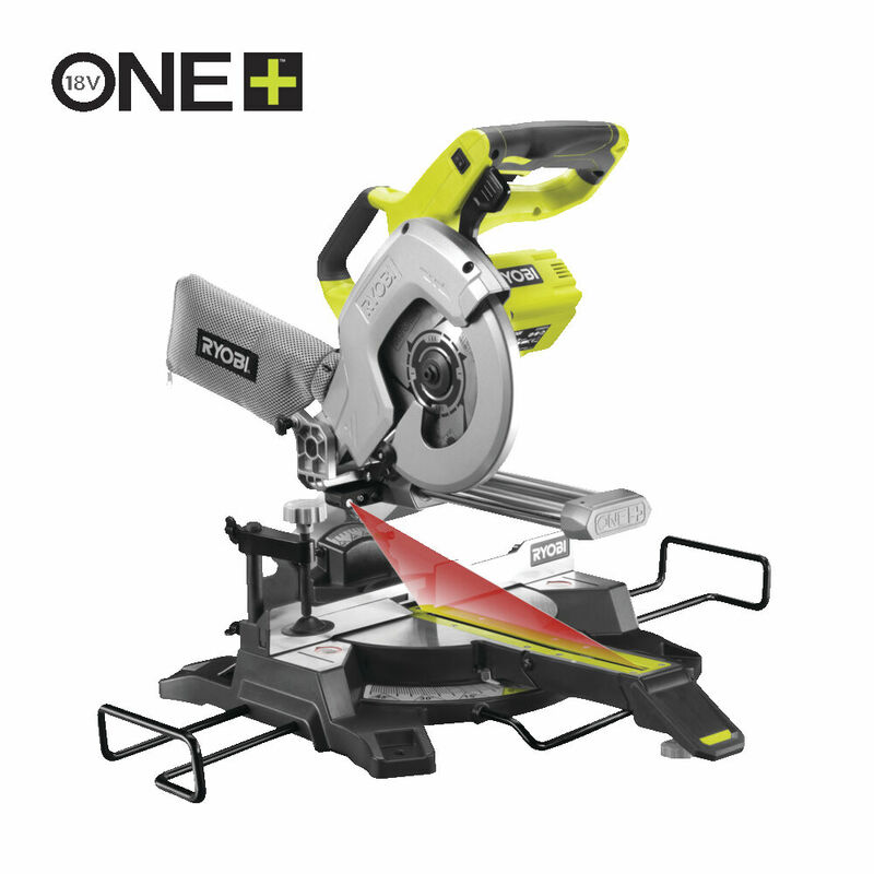 RYOBI 18V ONE+™ 216 mm pokosová píla R18MS216-0