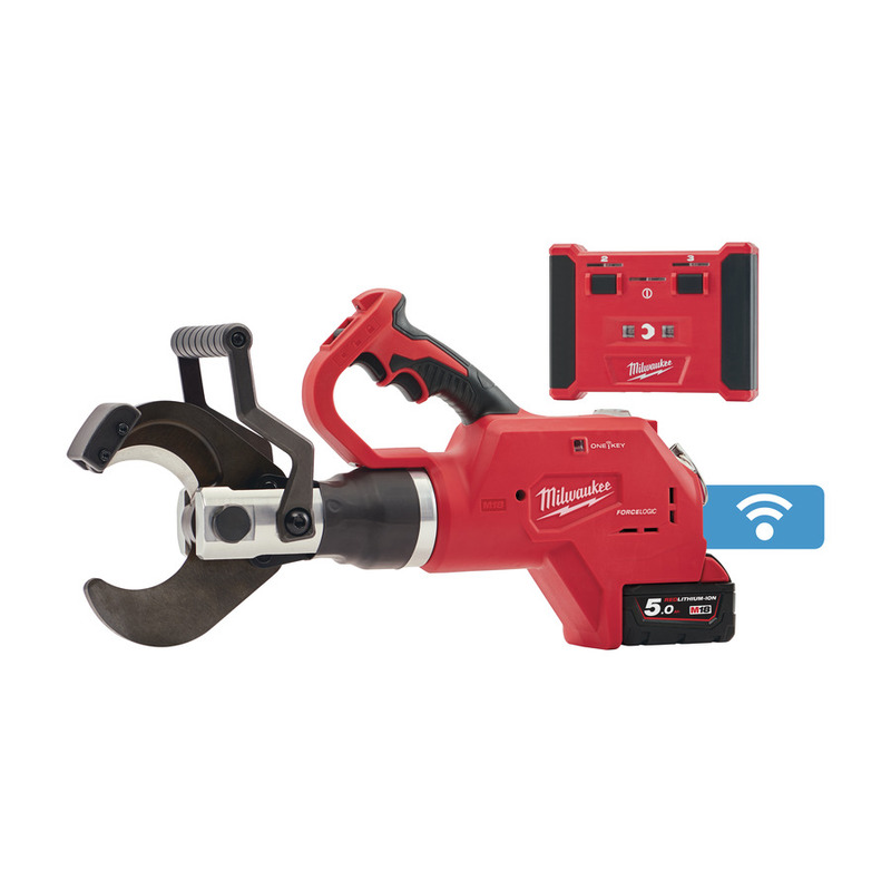 MILWAUKEE M18™ FORCE LOGIC™ Hydraulické nožnice na káble 75mm s dialkovým ovladaním M18HCC75R-502C