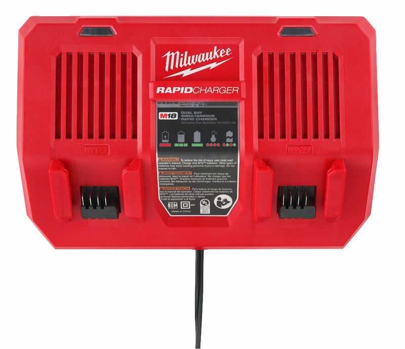 MILWAUKEE M18™ Duálna rýchlonabíjačka M18DFC