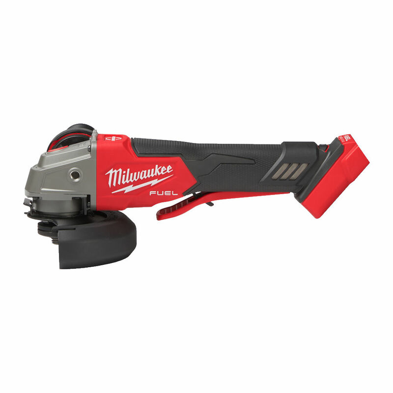 MILWAUKEE M18 FUEL™ 125 mm uhlová brúska s reguláciou a lopatkovým spínačom M18FSAGV125XPDB-0X