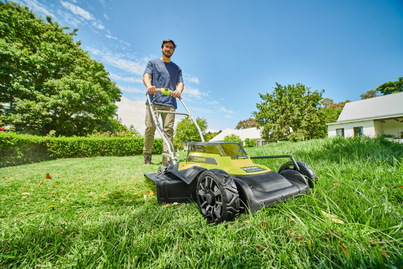 RYOBI 36V MAX POWER™ Akumulátorová mulčovacia kosačka 46 cm RY36LMM46A-140
