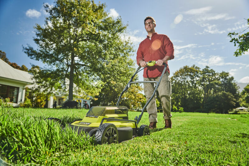 RYOBI 36V MAX POWER™ Akumulátorová mulčovacia kosačka 46 cm RY36LMM46A-140