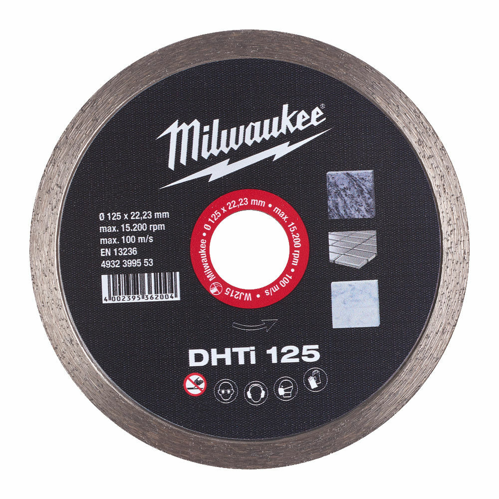 MILWAUKEE Diamantový kotúč DHTi 125 × 22,2 mm