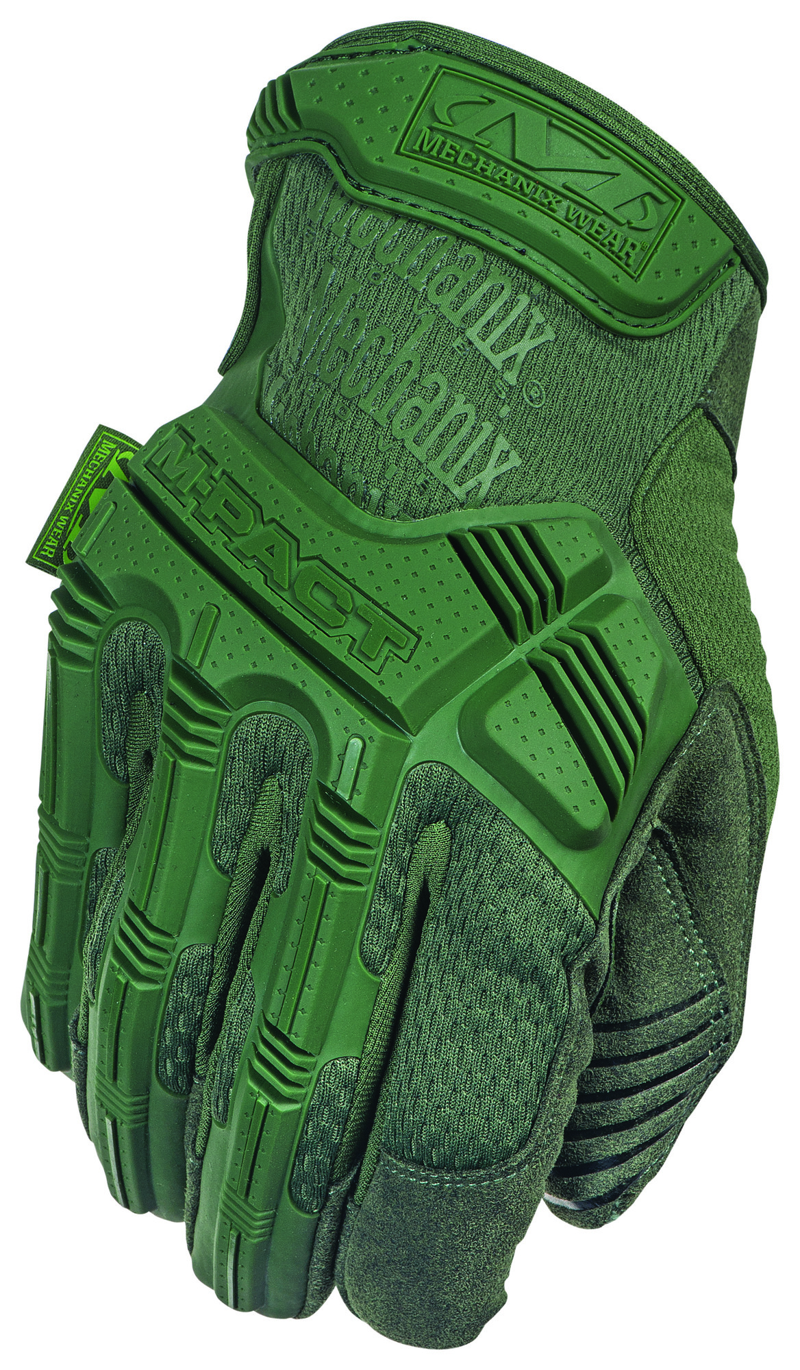 MECHANIX rukavice M-Pact - olivovo zelená M/9