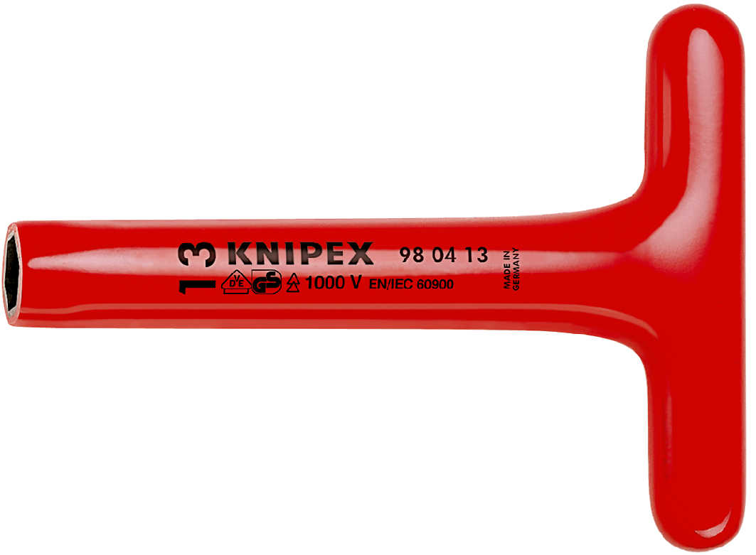 KNIPEX Kľúč nástrčný s rukoväťou T 200 mm 980413