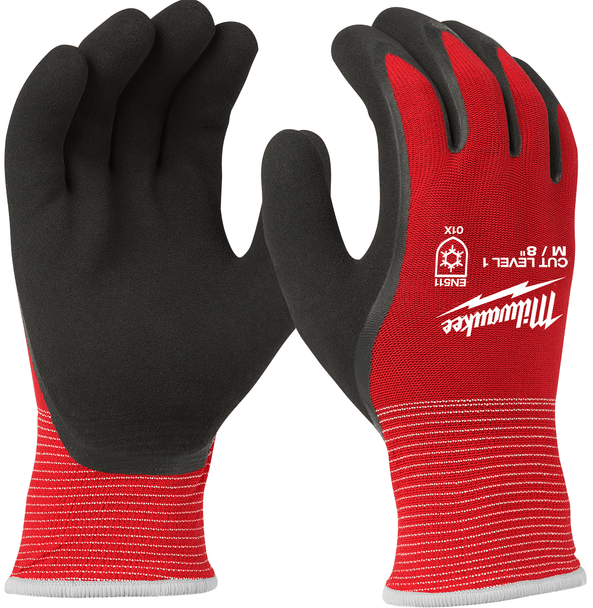 MILWAUKEE 72(pár) x Zimné rukavice odolné proti prerezaniu Stupeň 1 XL/10