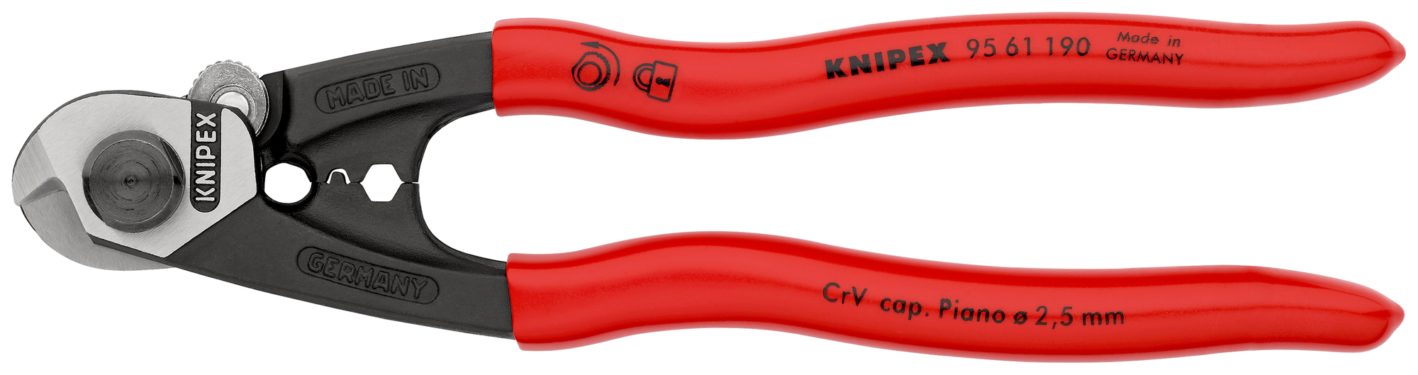 KNIPEX Nožnice na drôty a oceľové laná 9561190