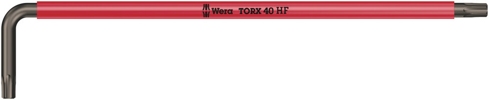 WERA Uhlový kľúč TX 40 x 224 mm, extra dlhý, s pridržiavacou funkciou