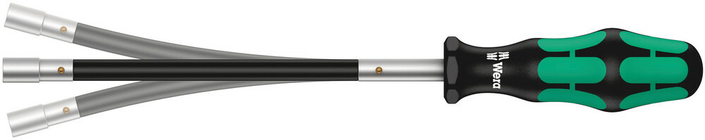 WERA Kraftform ohybný skrutkovače s nástrčným 6-hranom 6,0 mm