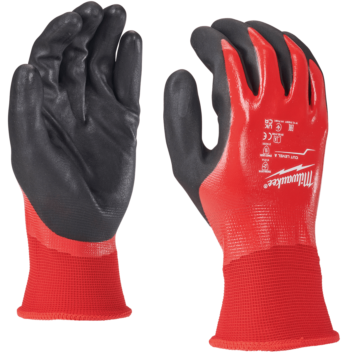 MILWAUKEE Celomáčané rukavice odolné proti prerezaniu Stupeň 1 M/8