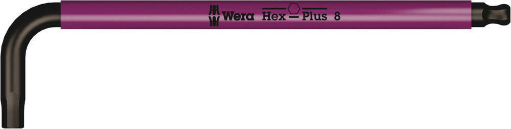 WERA Uhlový kľúč Hex s pridržiavacou funkciou 8,0 mm