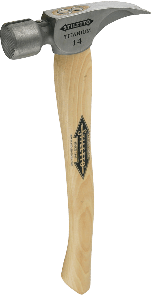 MILWAUKEE Titánové kladivo STILETTO s drevenou násadou 406 mm – vrúbkovaná