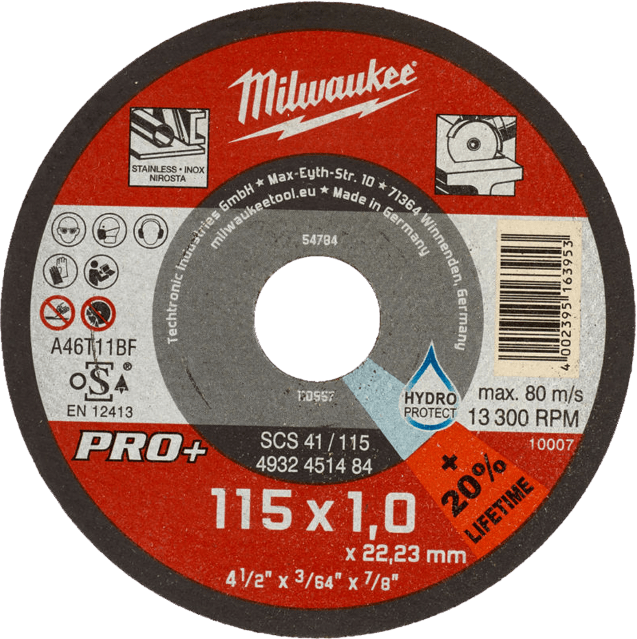 MILWAUKEE Rezný kotúč PRO+ SCS 41/115 × 1 mm