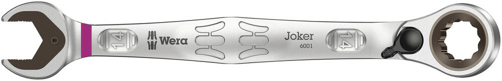 WERA Račňový očkoplochý kľúč Joker switch 14 mm