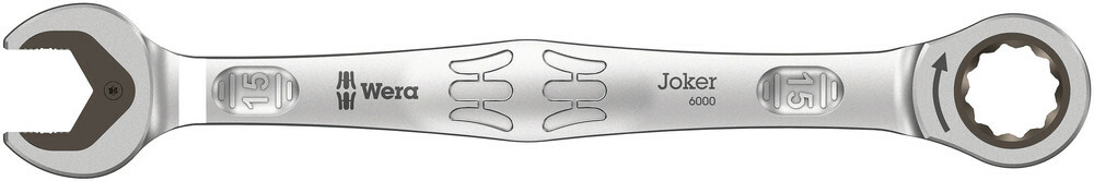 WERA Račňový očkoplochý kľúč Joker 15 mm