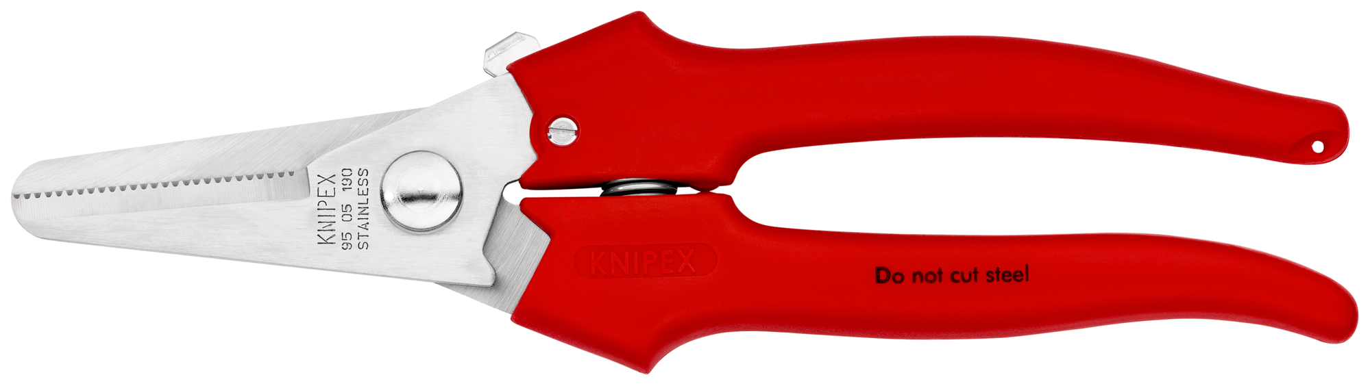 KNIPEX Kombinované nožnice KNIPEX, 190 mm