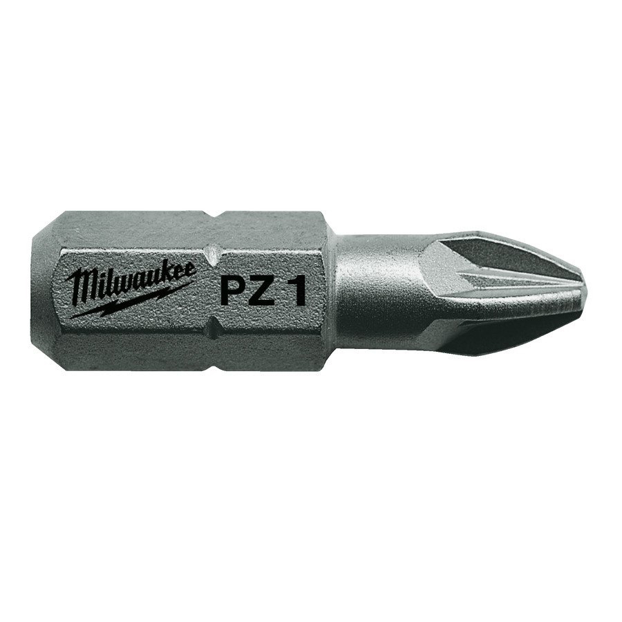MILWAUKEE Skrutkovacie bity PZ1, 25 mm (25 ks)