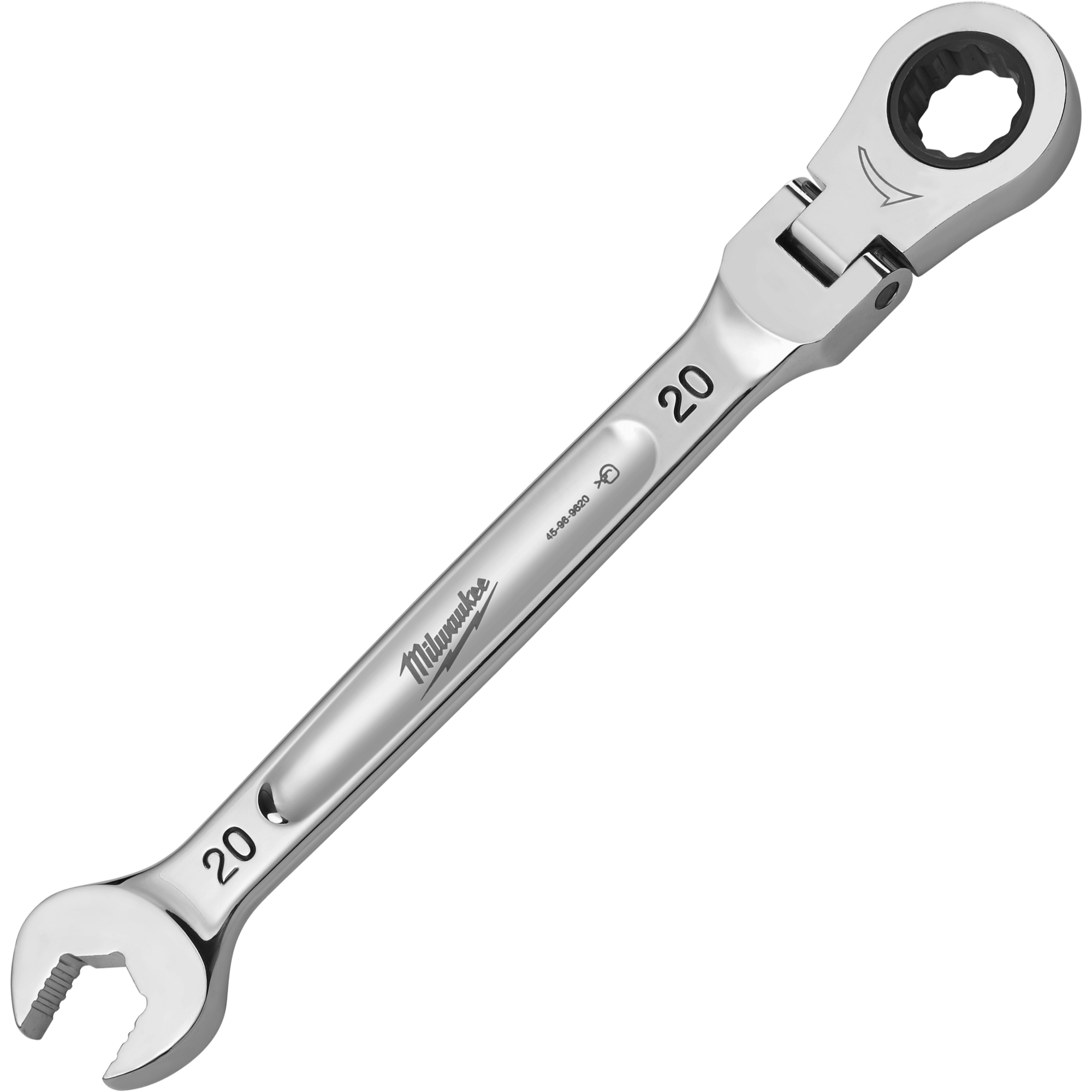 E-shop MILWAUKEE Račňový očkoplochý kľúč MAXBITE s kĺbom 20 mm