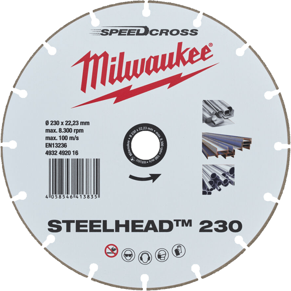Milwaukee Steelhead Diamantový kotúč 230 mm 4932492016