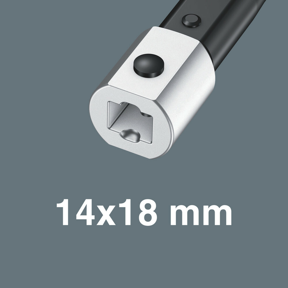 WERA Prednastavený momentový kľúč Click XP pre nástrčné nástroje 14x18 mm