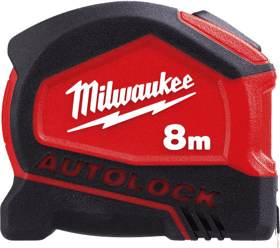 MILWAUKEE Meter, zvinovací AUTOLOCK 8M/25MM
