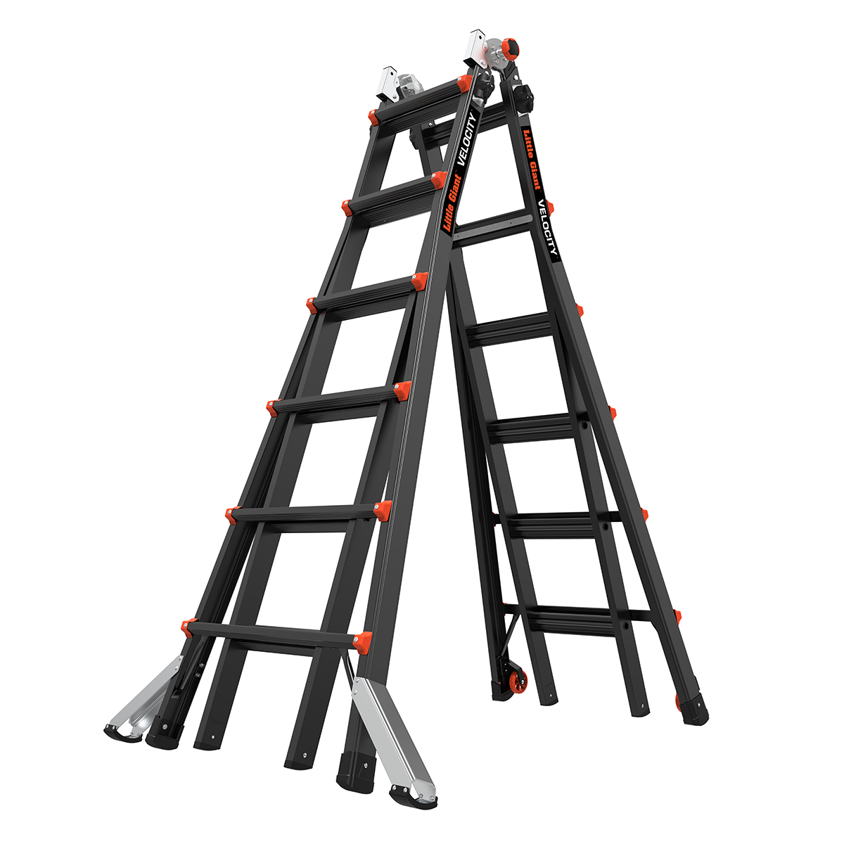 LittleGiant Hliníkový rebrík VELOCITY PRO™, 7,67m, výsuvný kĺbový
