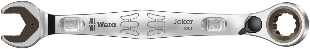 WERA Račňový očkoplochý kľúč Joker switch 12 mm