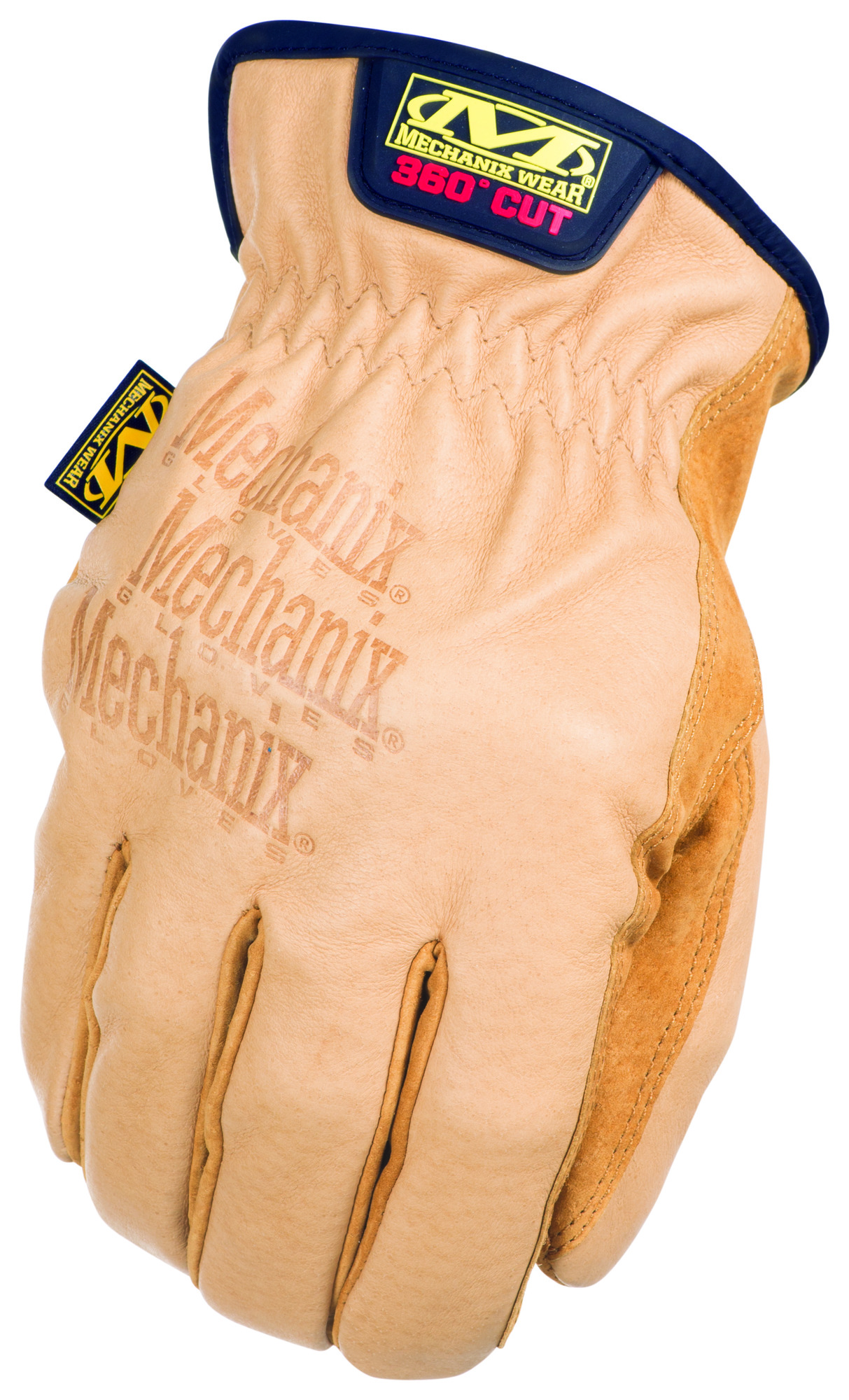MECHANIX Kožené pracovné rukavice DuraHide Driver Trieda F9-360 L/10