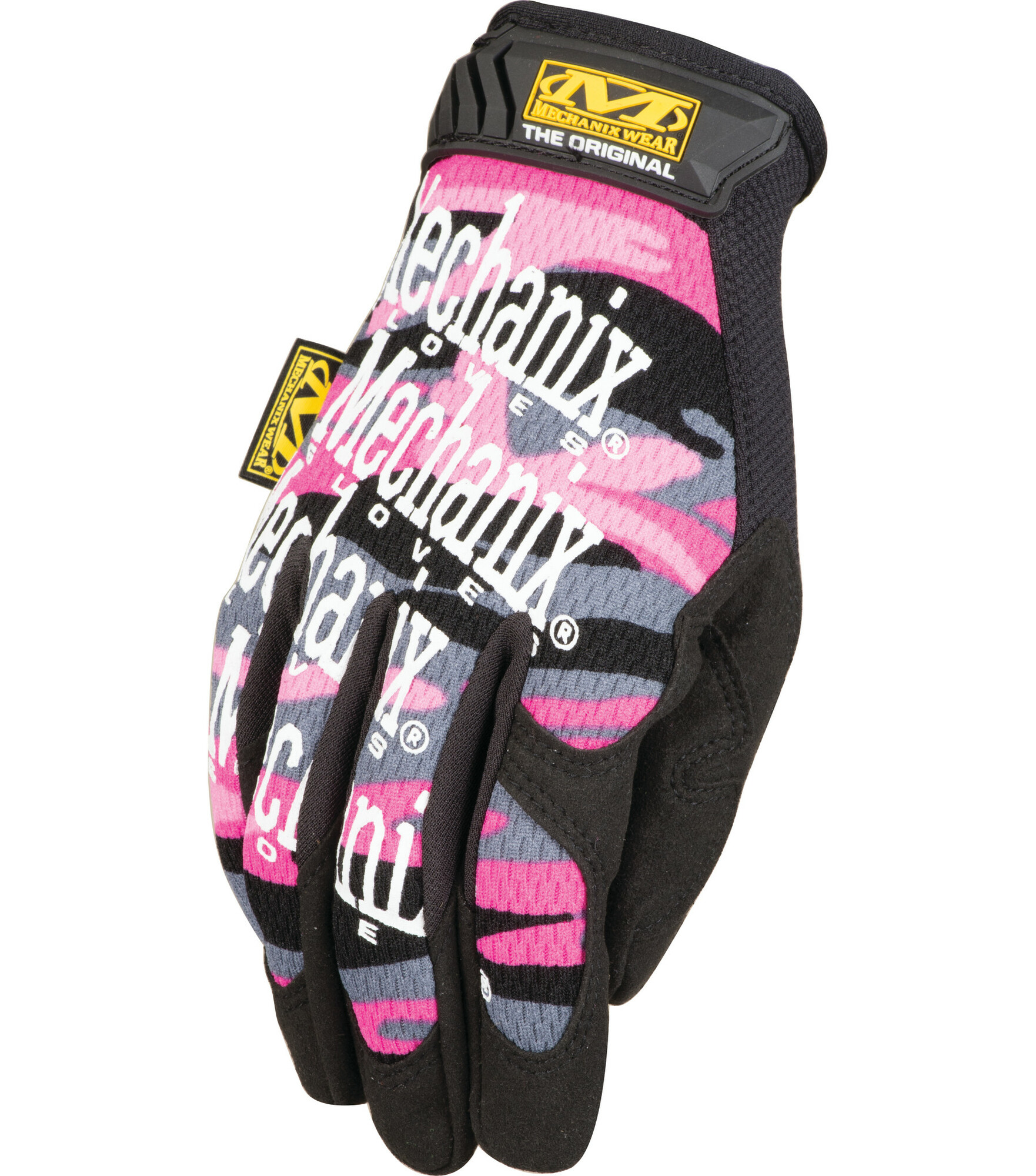 E-shop MECHANIX Dámske taktciké rukavice so syntetickou kožou Original - Pink Camo S/8