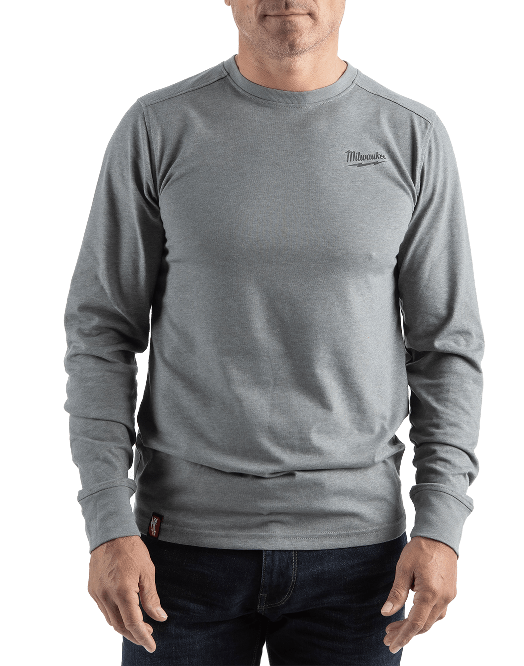 MILWAUKEE Hybrid™ Pracovné tričko, dlhý rukáv "XXL"- šedá HTLSGR