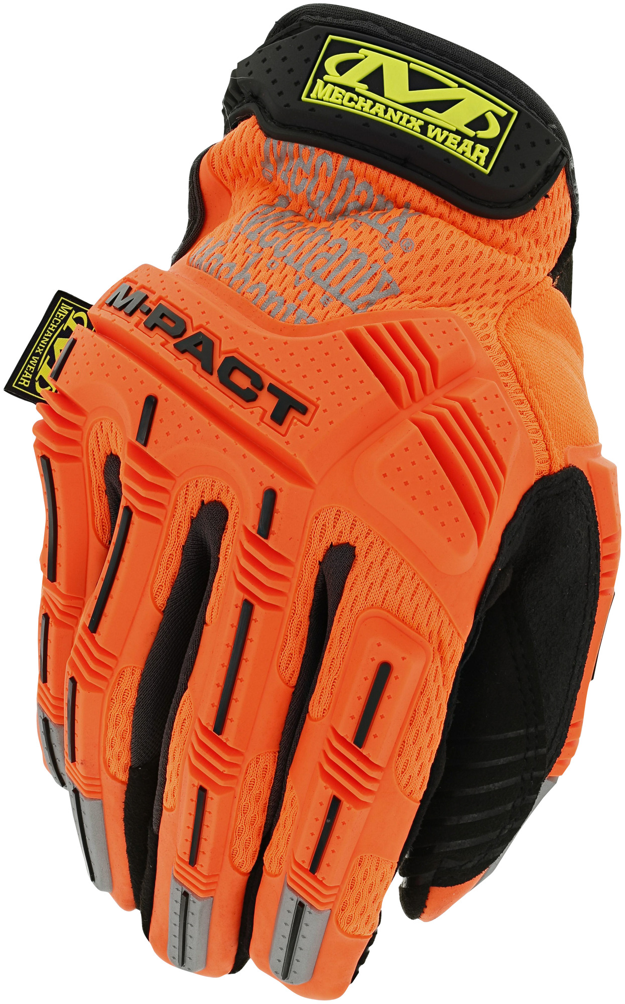 MECHANIX Pracovné rukavice M-Pact - oranžové XL/11