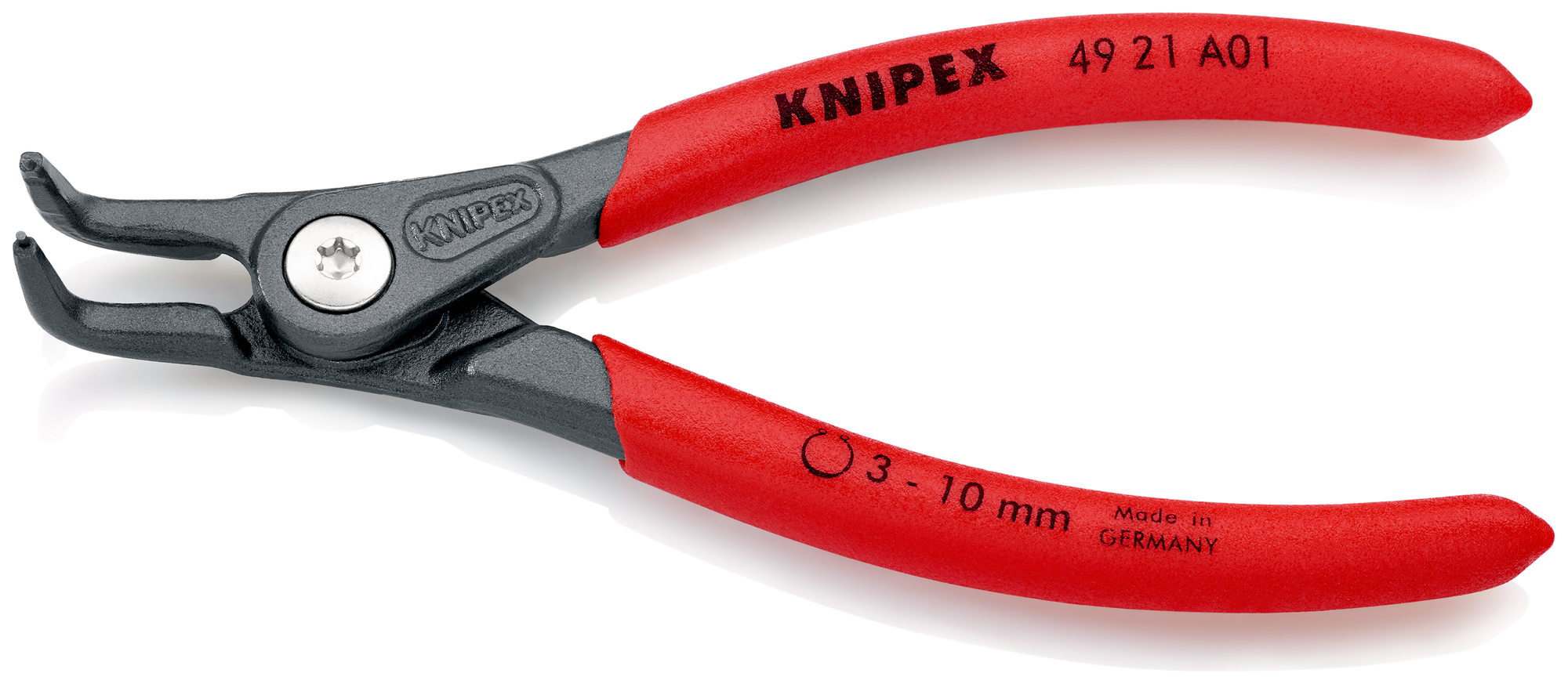 Knipex 4921A01 Precízne kliešte na poistné krúžky 90°/vonkajšie 3-10mm