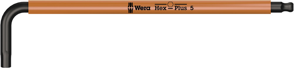 WERA Uhlový kľúč Hex s pridržiavacou funkciou 5,0 mm