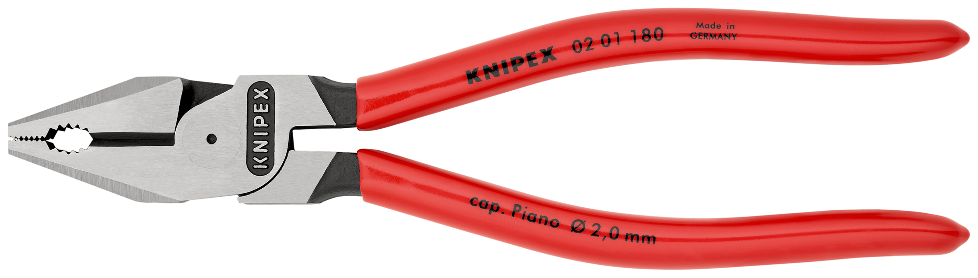 KNIPEX Kliešte kombinované - silové 0201180