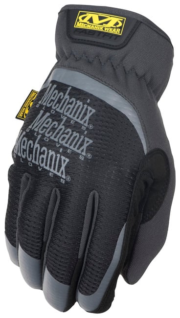 MECHANIX Pracovné rukavice so syntetickou kožou FastFit® - čierne XL/11